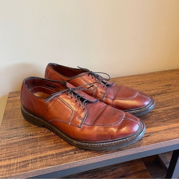 Allen Edmonds Delray Leather Mens Shoes Oxfords 10B - Picture 1 of 7